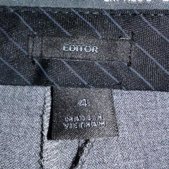 Express Gray Editor Trouser Pants - Picture 5 of 6